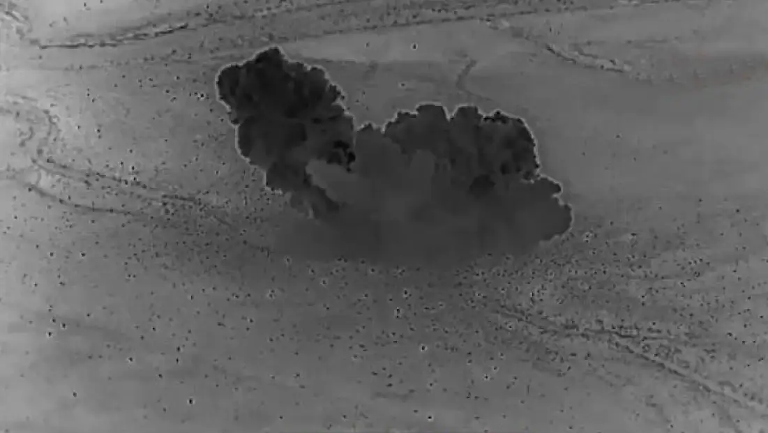 ABD ordusu, Suriye'deki DEAŞ hedeflerine yönelik saldırıların görüntülerini yayınladı