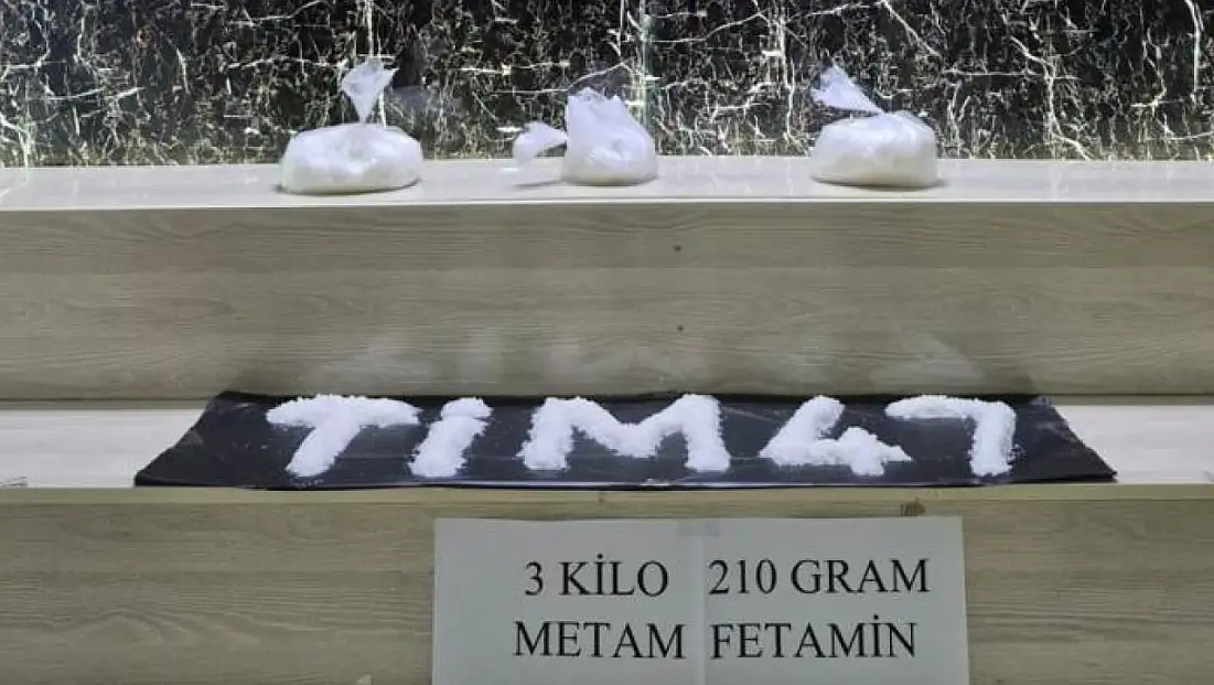 Bitlis’te metamfetamin ele geçirildi