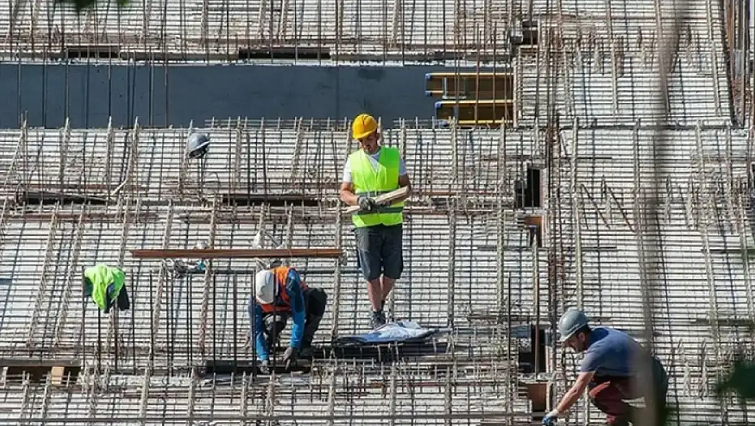 İnşaat maliyet endeksi yıllık yüzde 22,57 arttı