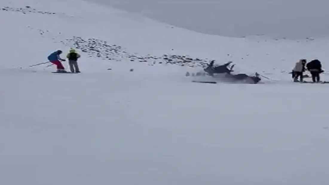 Kayak merkezinde kaza: 6 yaralı