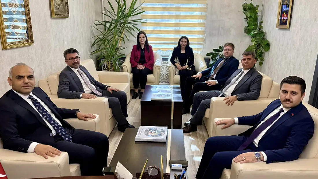 Adli heyetten Kaymakam Rahmi Bulut’a ziyaret