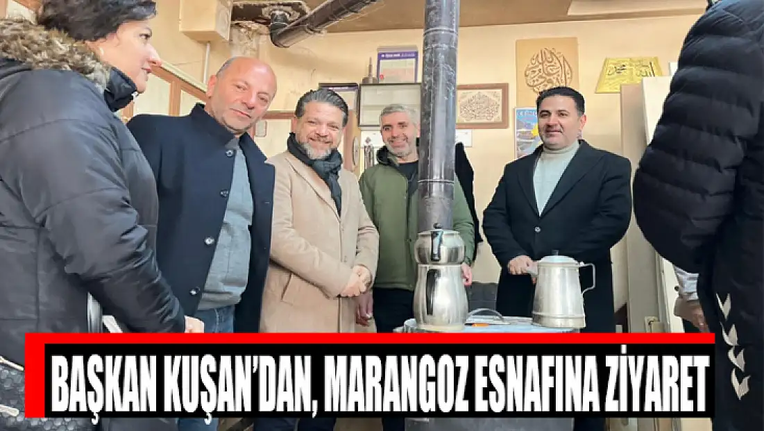 Başkan Kuşan’dan, marangoz esnafına ziyaret