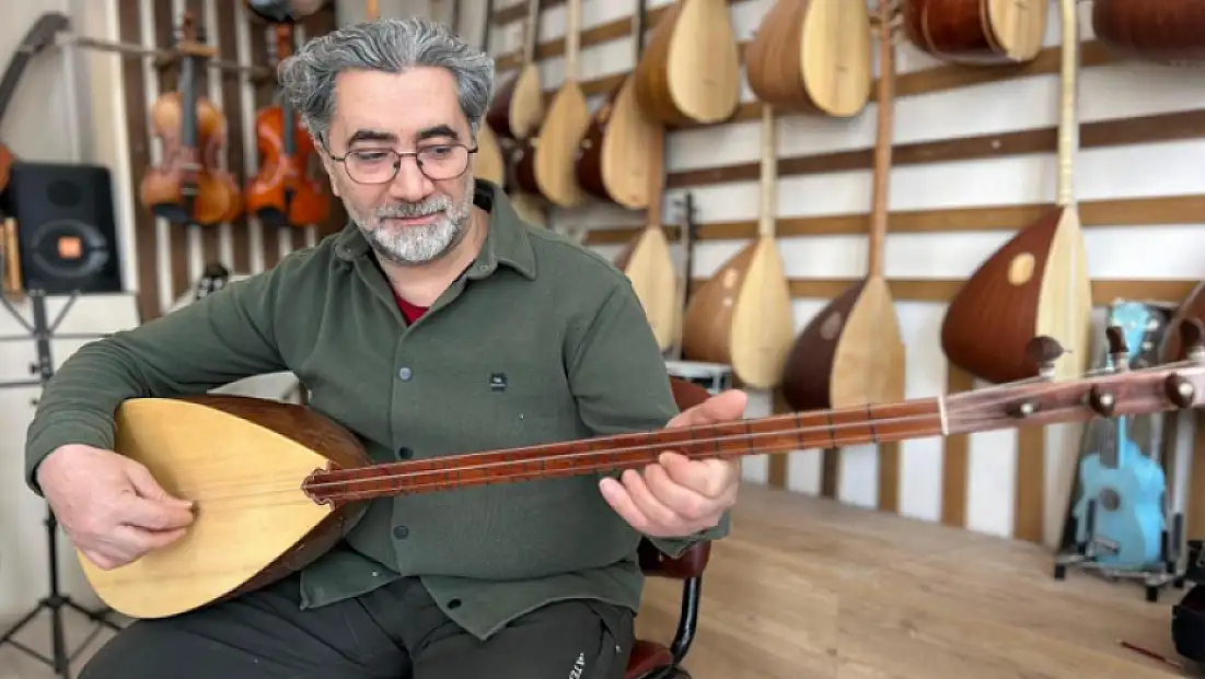 Bir ağaca ses veren usta: Van’dan dünyaya bağlama ihracatı