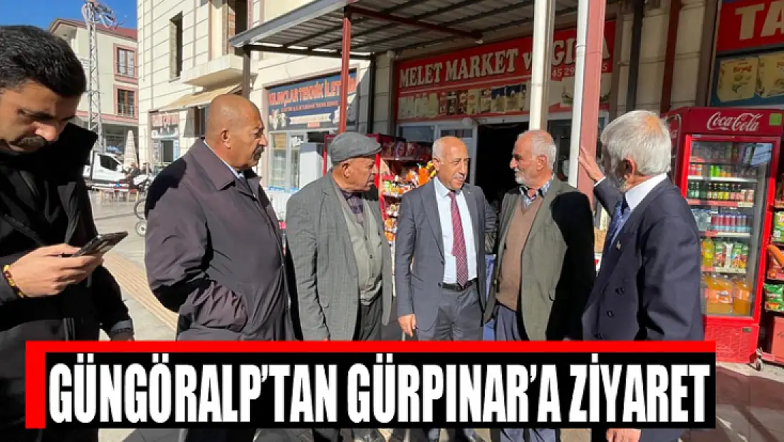 Güngöralp’tan Gürpınar’a ziyaret
