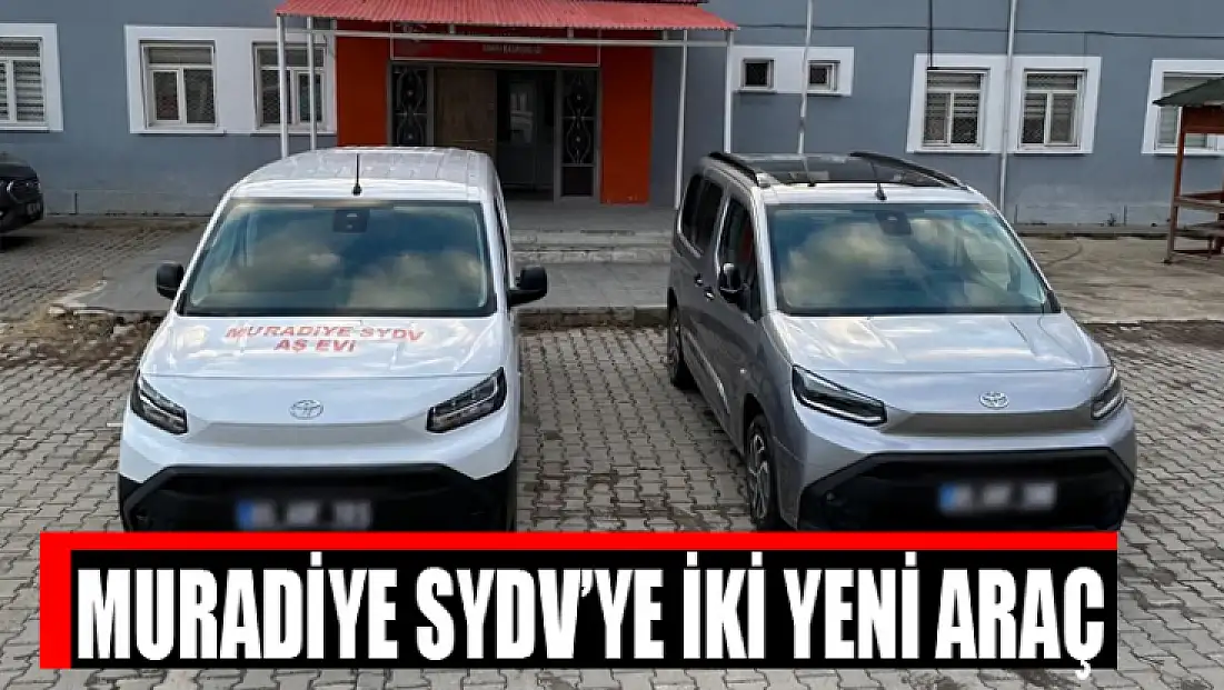 Muradiye SYDV’ye iki yeni araç