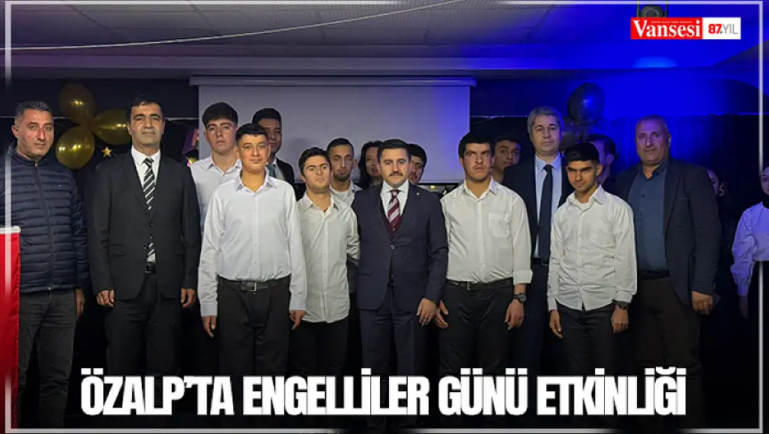 Özalp’ta engelliler günü etkinliği