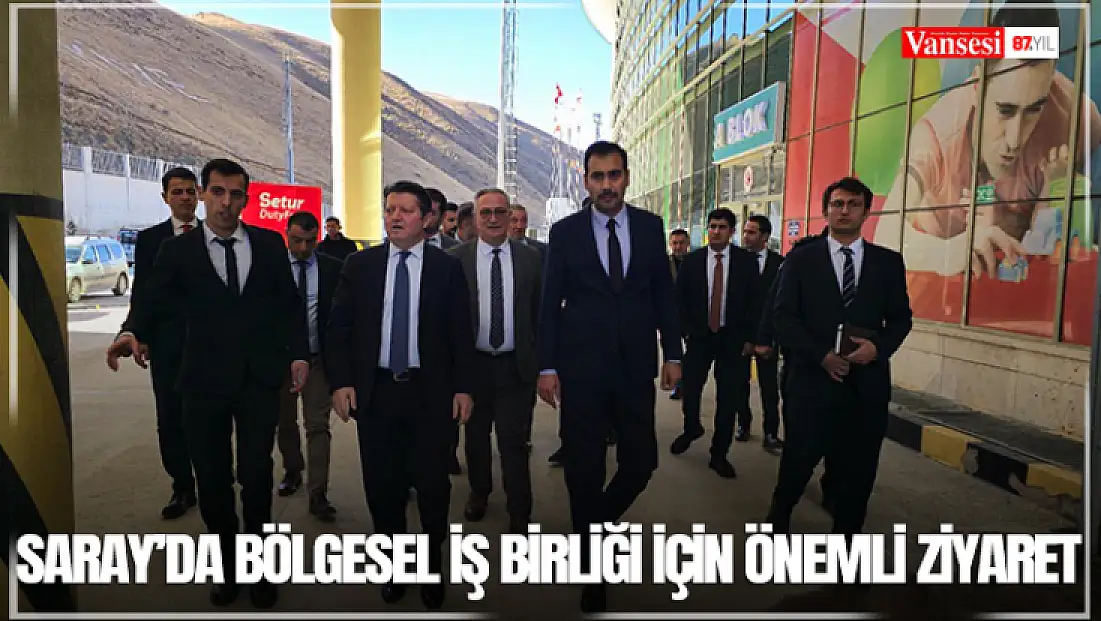 Saray’da bölgesel iş birliği için önemli ziyaret