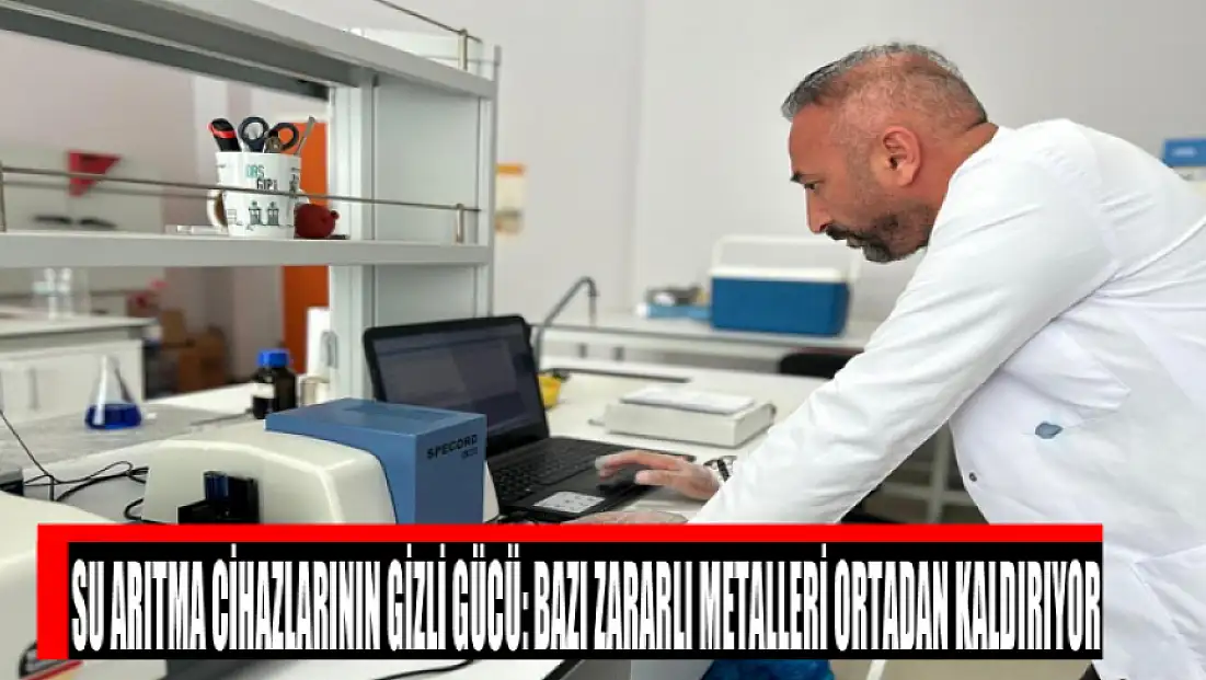 Su arıtma cihazlarının gizli gücü: Bazı zararlı metalleri ortadan kaldırıyor