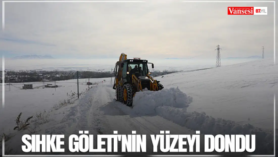 Van'da kar küreme çalışmaları sürüyor