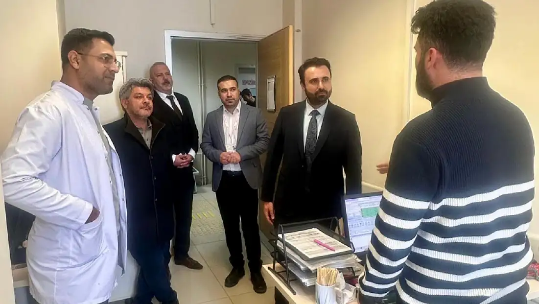 Van İl Sağlık Müdürlüğü’nden Özalp Devlet Hastanesi’ne inceleme