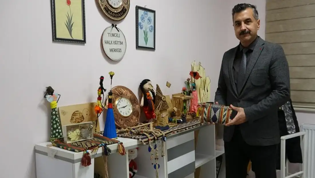 Tunceli Halk Eğitim’den 62 kursla, bin 162 kursiyere eğitim desteği