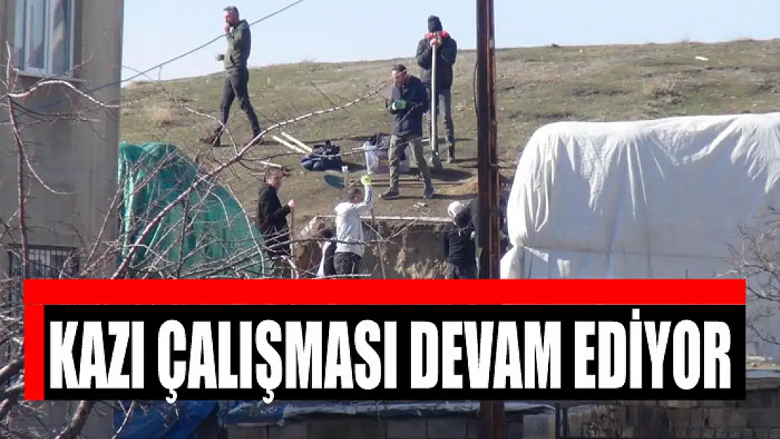 10 aydır nöbet tutulan bölgede kazı çalışması devam ediyor