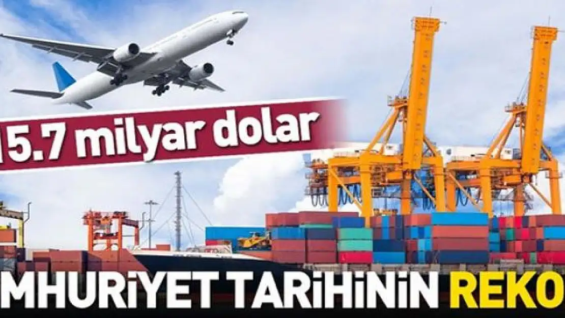 Bakan açıkladı! Cumhuriyet tarihinin rekoru