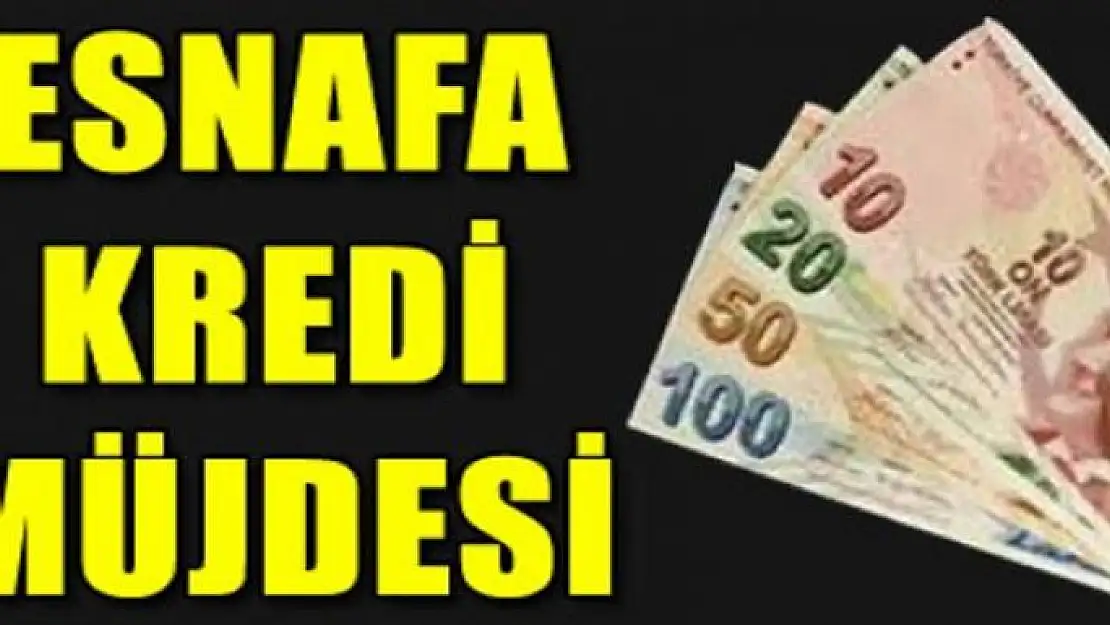 Esnafa ucuz kredi imkanı 