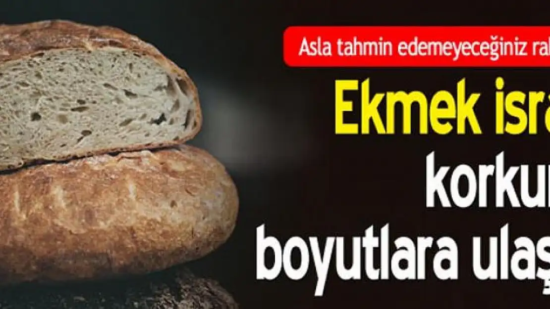 Ekmeğimiz çöpe gidiyor 