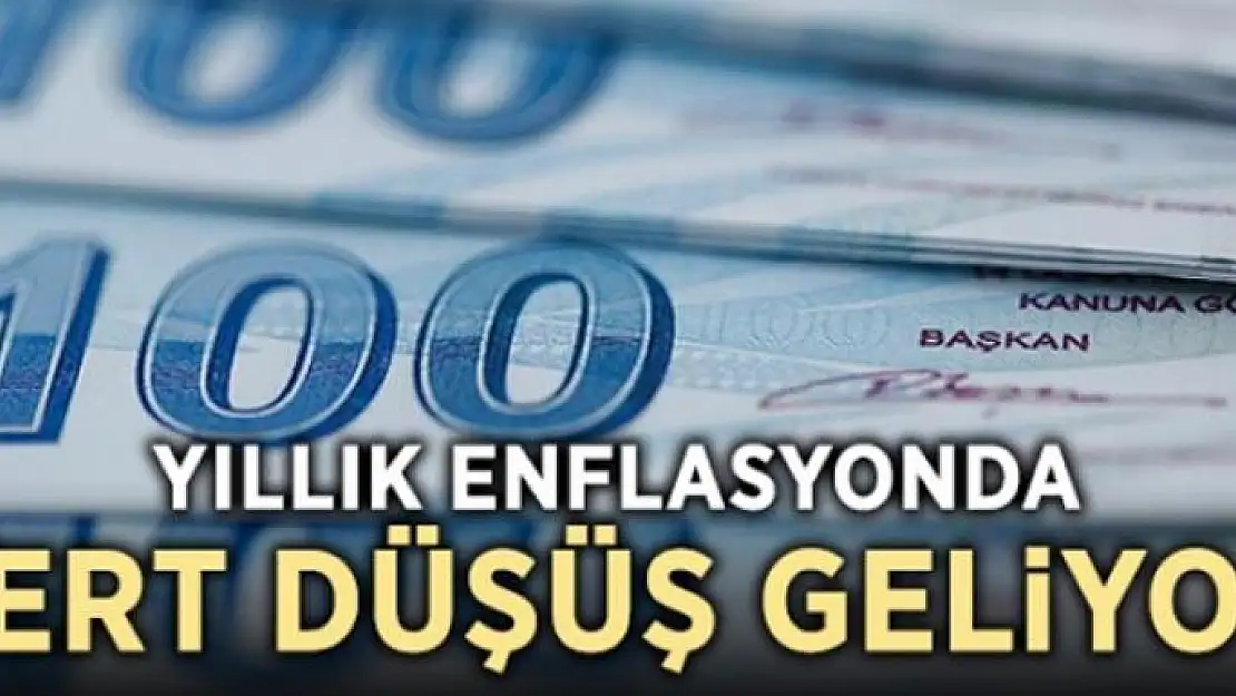 Ekonomide sevindiren gelişme! Yıllık enflasyonda sert düşüş geliyor 