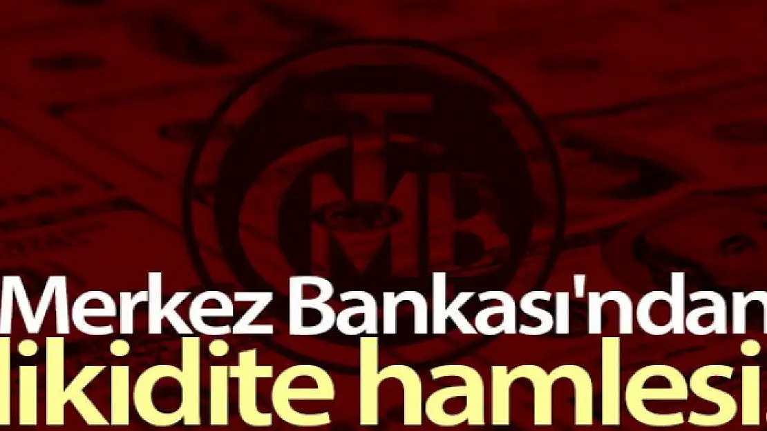 Merkez Bankası'ndan likidite hamlesi!