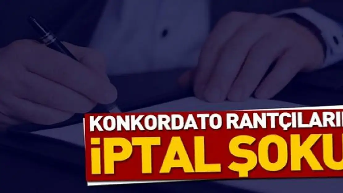 Konkordato rantçılarına kıskaç 