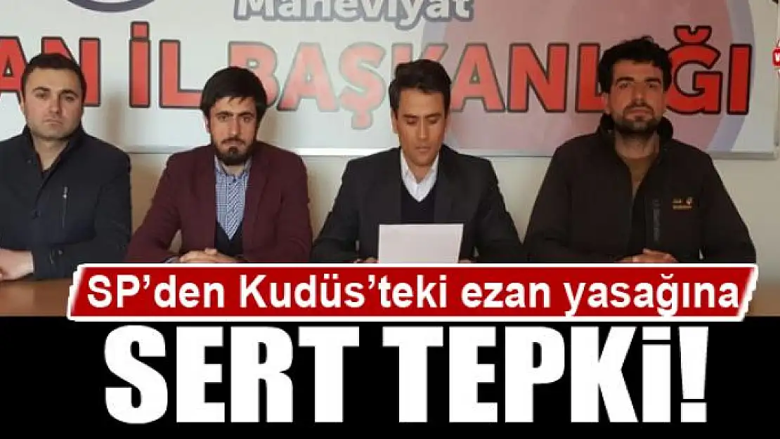 Kudüs'teki ezan yasağına tepki