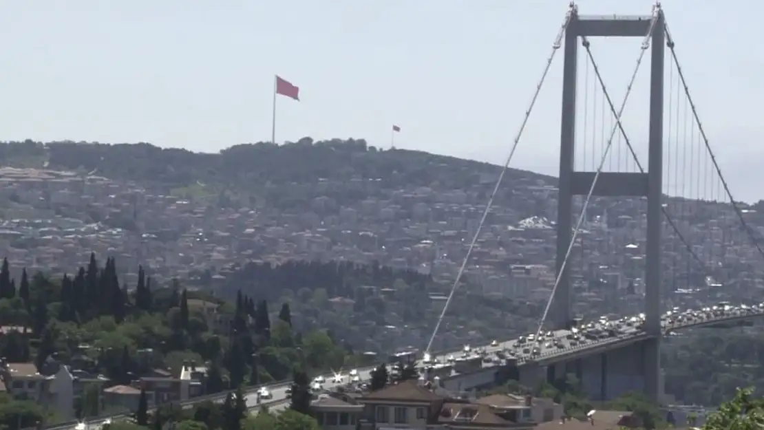 15 Temmuz Şehitler Köprüsü'nde bayram trafiği