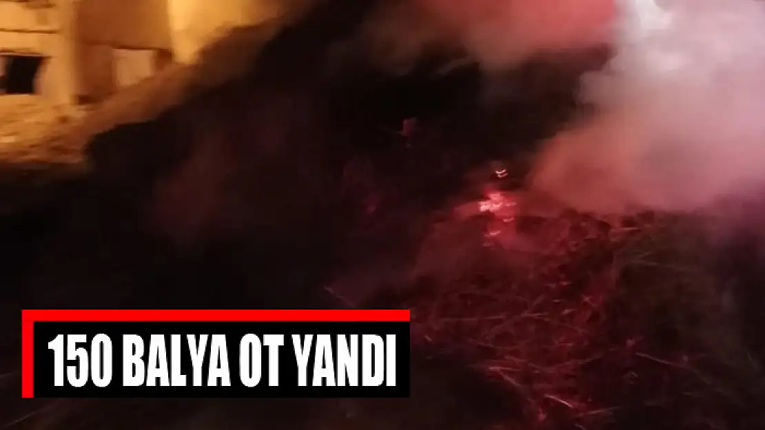 150 balya ot yandı