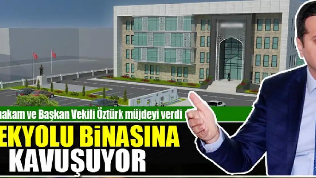 İPEKYOLU BİNASINA KAVUŞUYOR