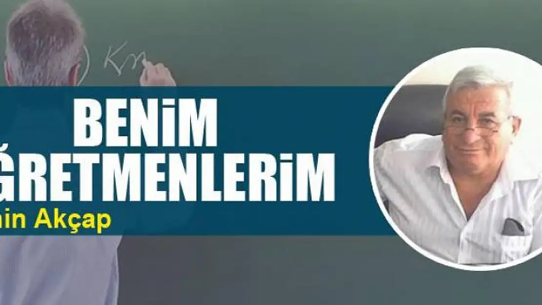 Benim  öğretmenlerim 