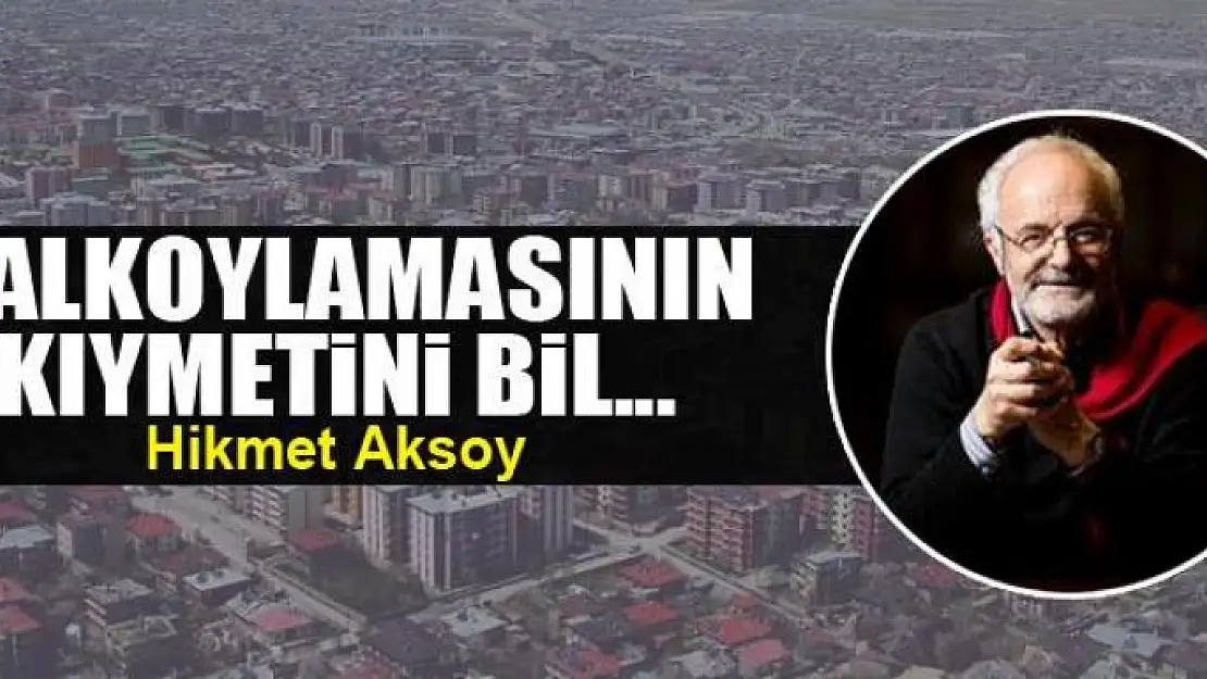 Halkoylamasının kıymetini bil...