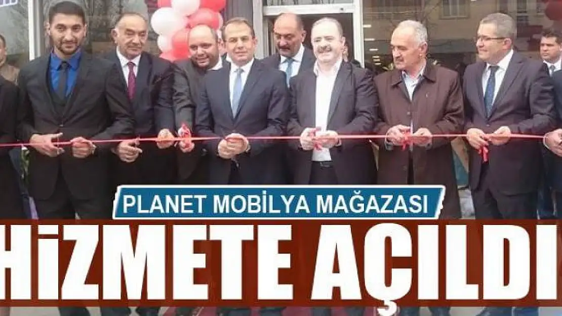 Planet Mobilya Mağazası hizmete açıldı