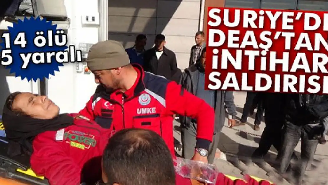 Suriye'de DEAŞ'tan intihar saldırısı: 14 ölü, 35 yaralı