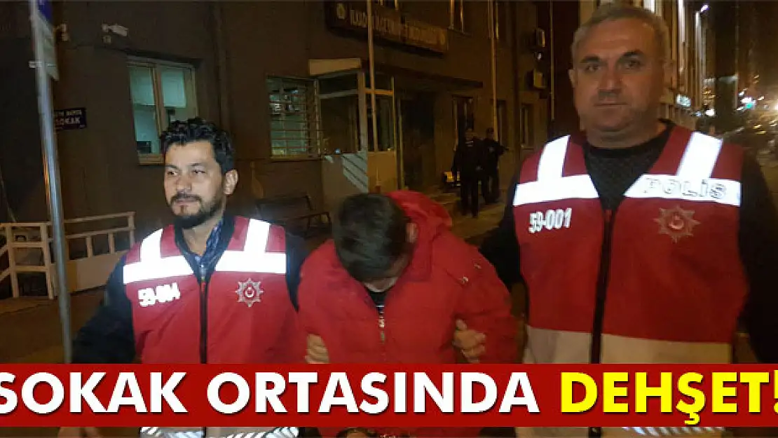 Sokak ortasında silahlı dehşet: 2 yaralı