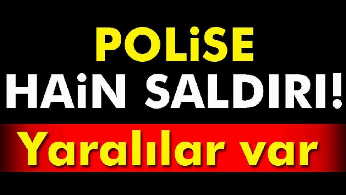 Şanlıurfa'da polise saldırı