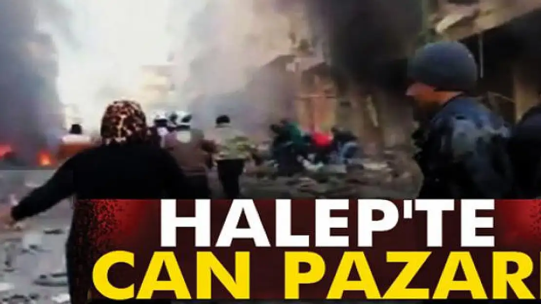 Halep'te can pazarı