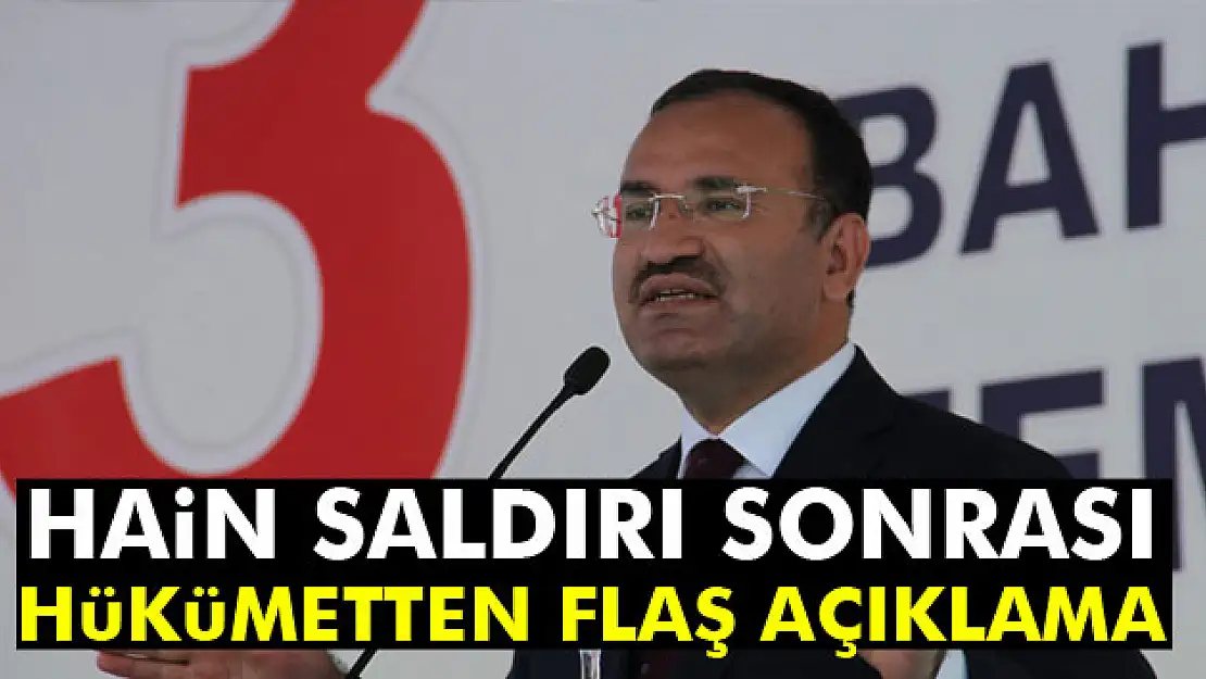 Bakan Bozdağ: '14 şehidimiz, 33 yaralımız var'