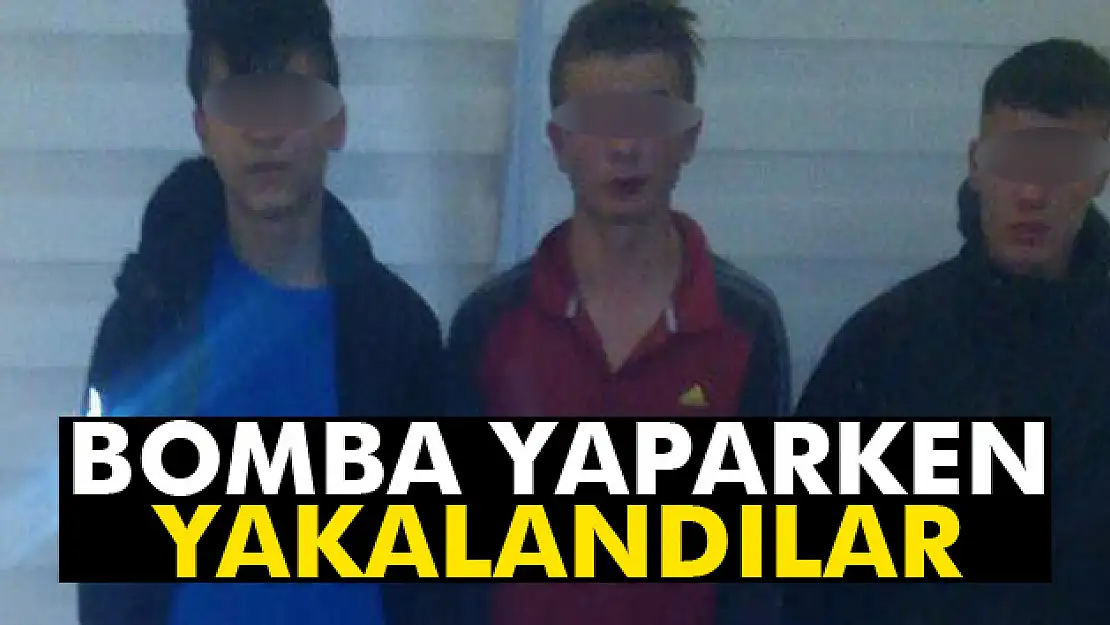 Adana'da 3 kişi, el yapımı bomba yaparken yakalandı