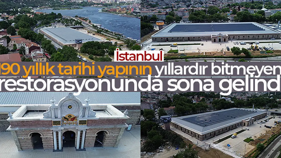 190 yıllık tarihi yapının yıllardır bitmeyen restorasyonunda sona gelindi