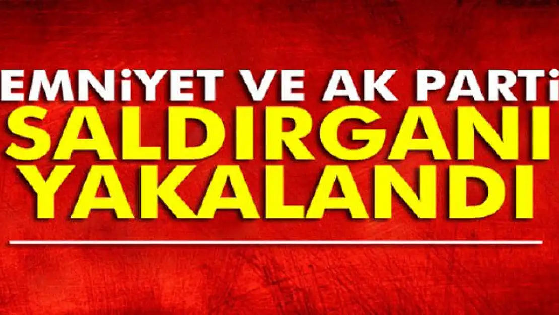 İstanbul Emniyeti ve AK Parti binasına saldıran terörist yakalandı