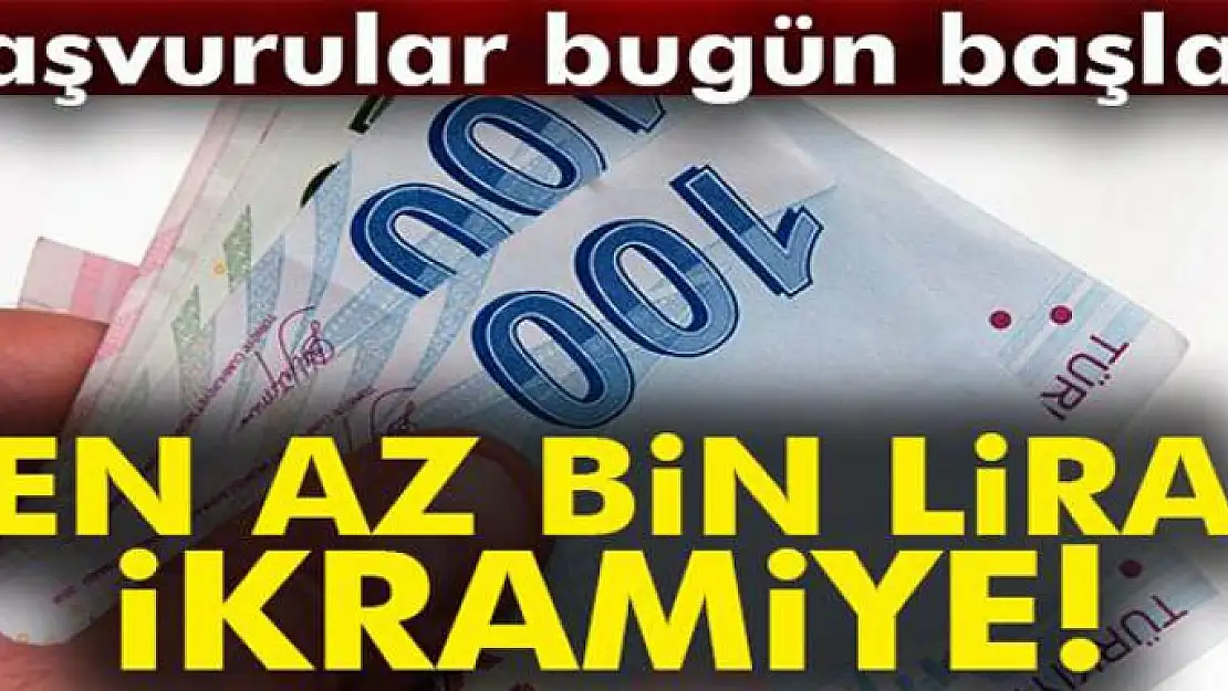 Öğretmene, polise en az bin lira ikramiye fırsatı