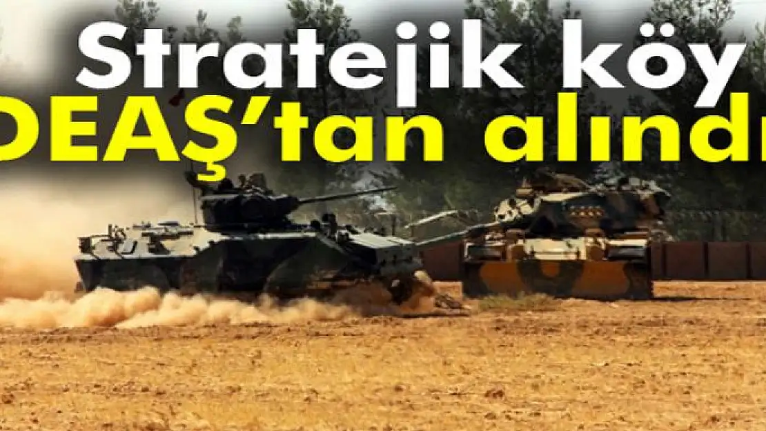 El Bab'taki stratejik köy DEAŞ'tan alındı