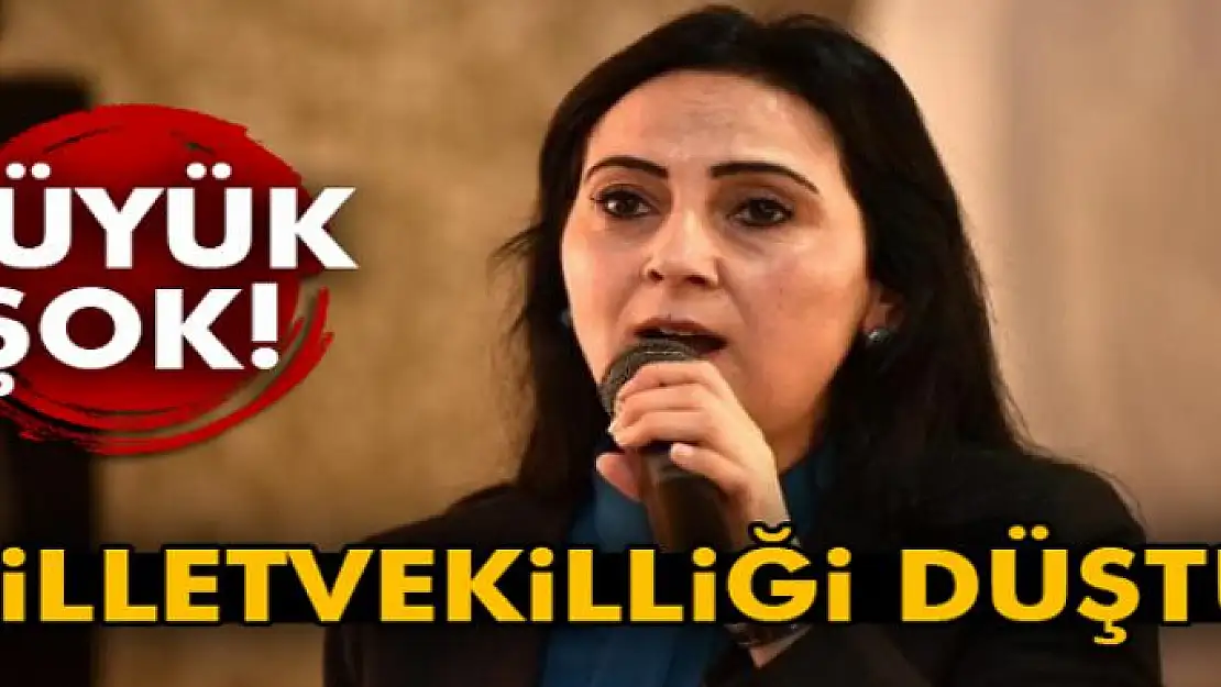 HDP Eş Genel Başkanı Figen Yüksekdağ'ın milletvekilliği düştü