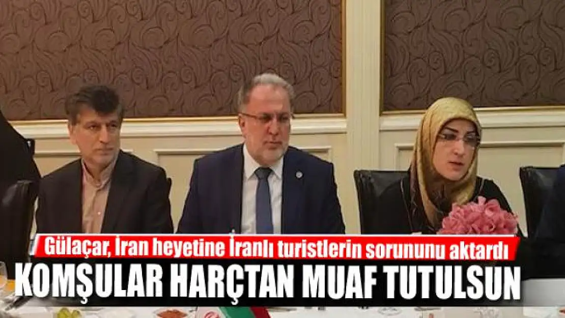 KOMŞULAR HARÇTAN MUAF TUTULSUN