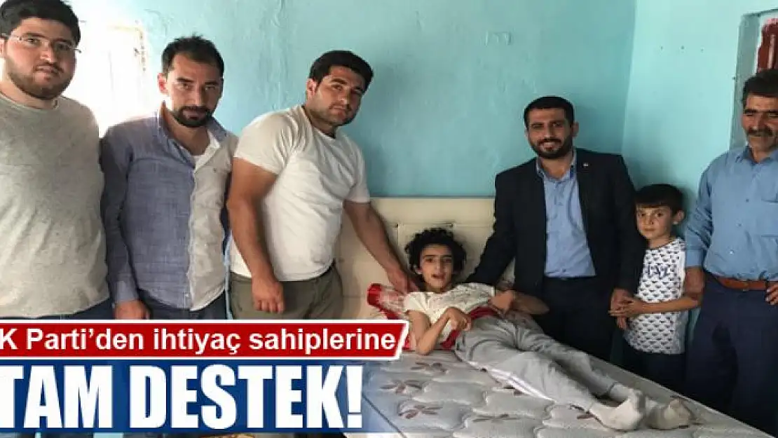 AK Parti'den ihtiyaç sahiplerine destek