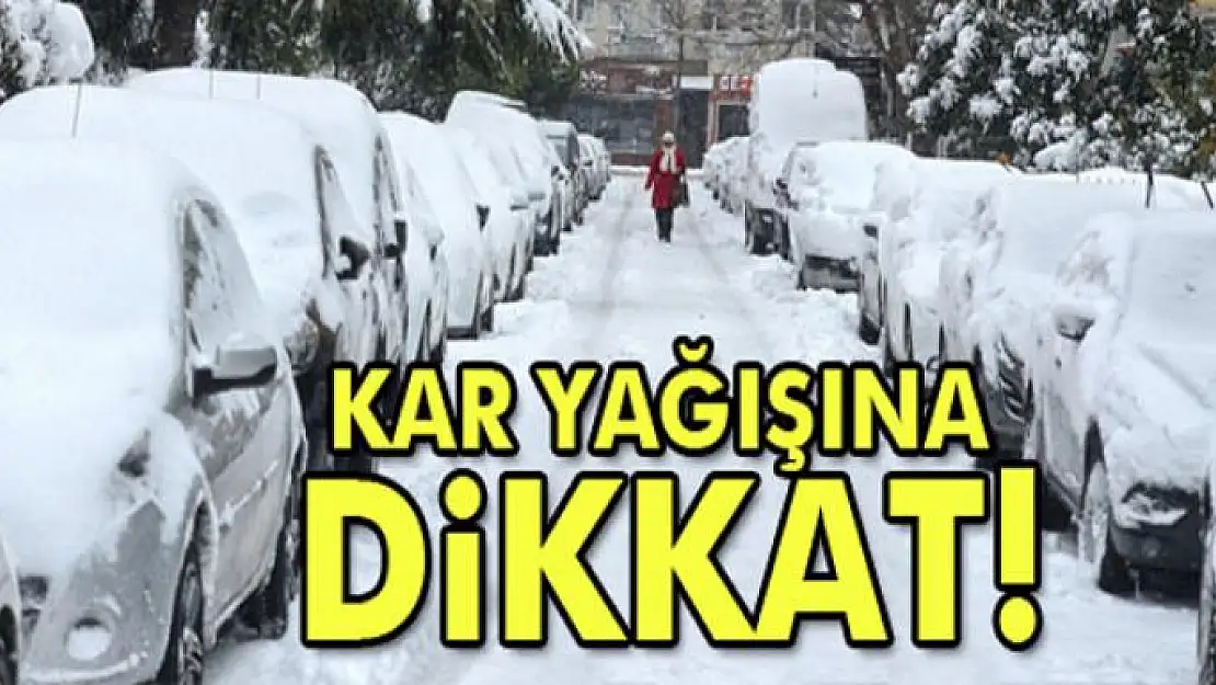 16 Ocak 2017 yurtta hava durumu! Meteoroloji'den kar uyarısı