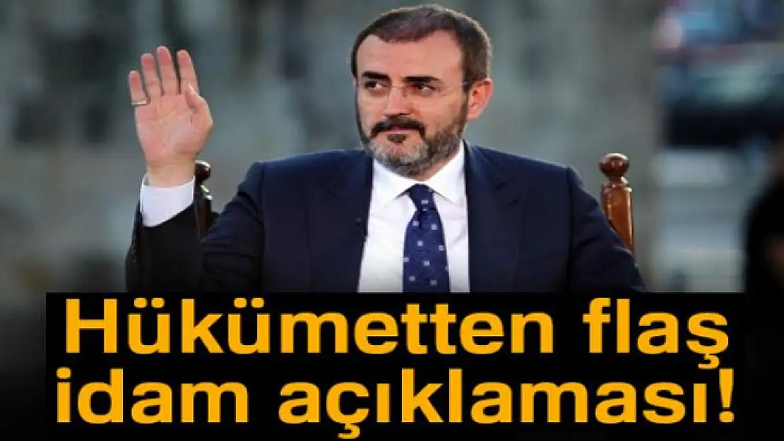 Hükümetten flaş idam açıklaması!