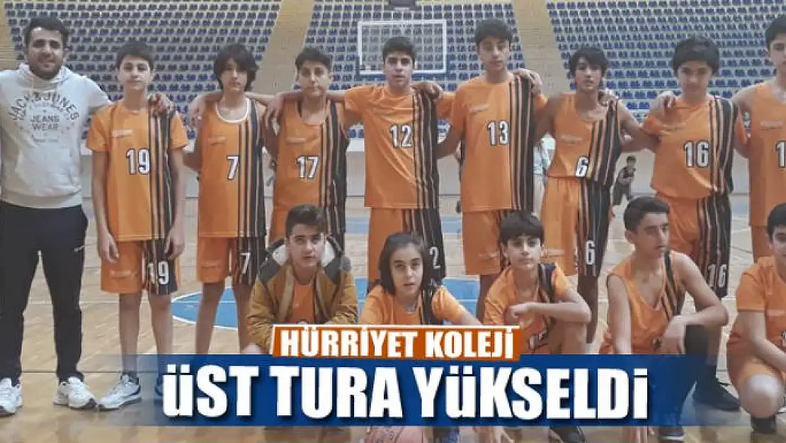 HÜRRİYET KOLEJİ ÜST TURA YÜKSELDİ