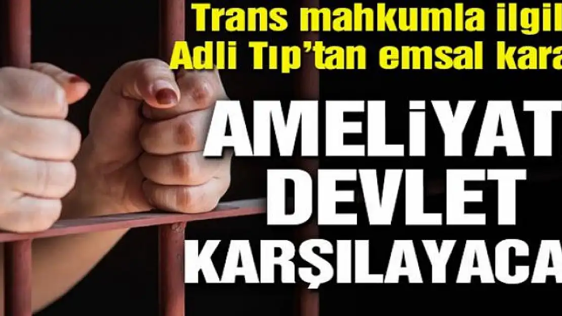 Trans kadın mahpusun göğüs ameliyatını Sağlık Bakanlığı karşılayacak