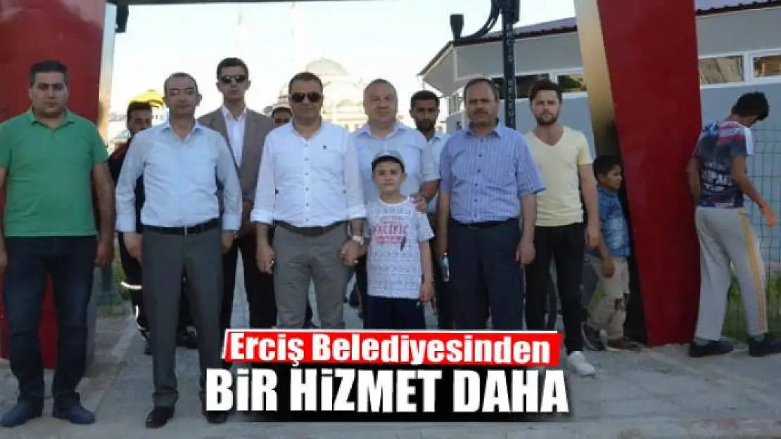 Erciş Belediyesinden bir hizmet daha