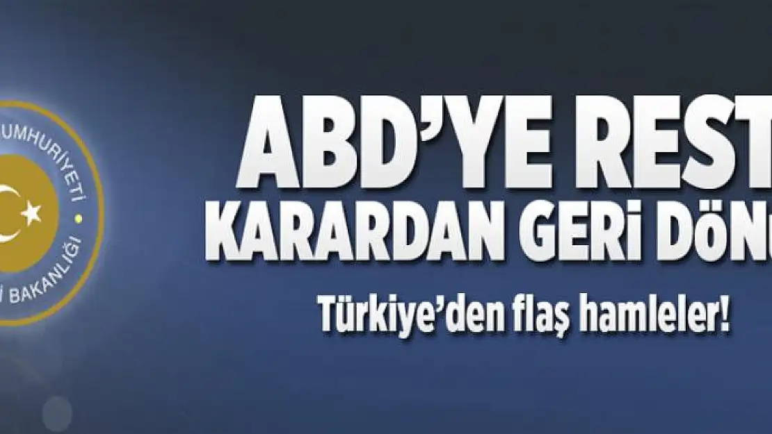 Türkiye'den ABD'ye vize mesajı  