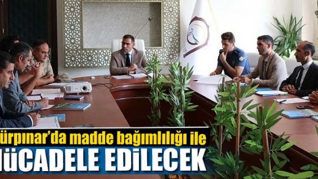 Gürpınar'da bağımlılık ile mücadele çalışması