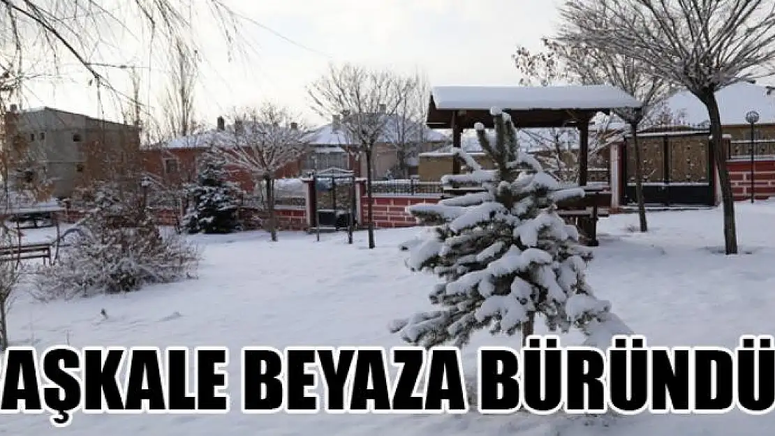 Başkale beyaza büründü